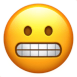 emojis verkeerd gebruikt grijns kissing face