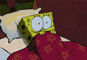 Spongebob squarepants angst bed rillen