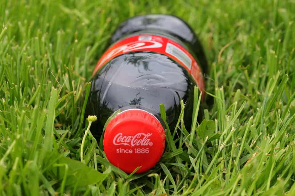 Coca Cola fles prik koelkast