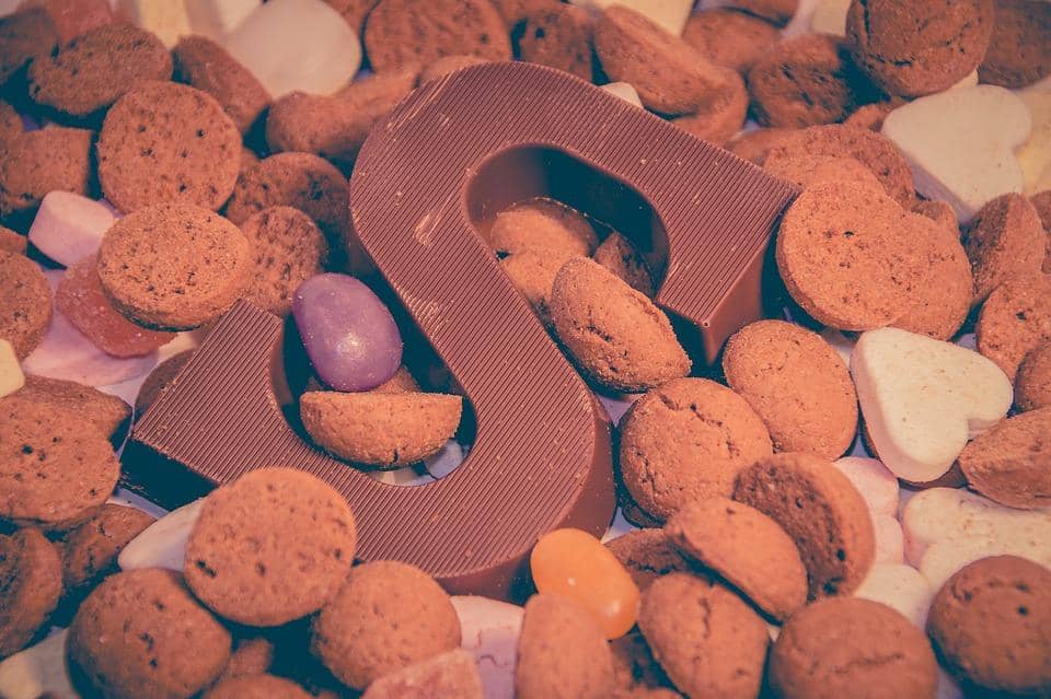 Sinterklaas chocolade letter chocoladeletters