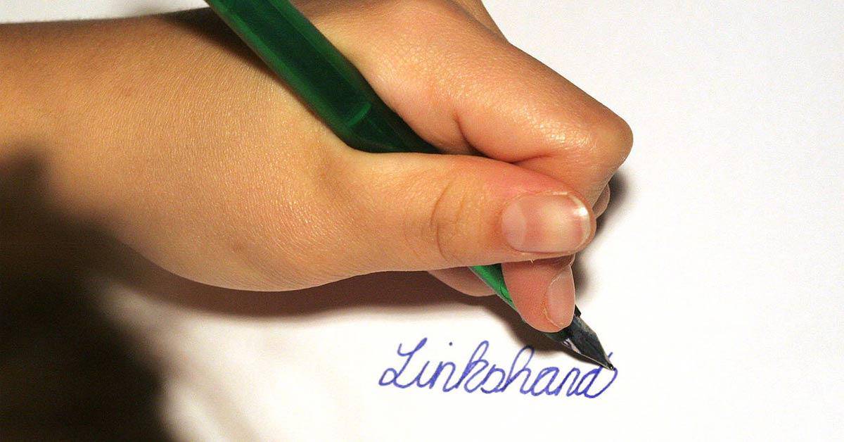 Linkshandig schrijven