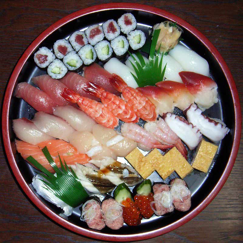 Sushi schotel