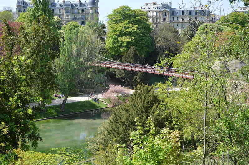 Parc des Buttes - Chaumont hotspots parijs geheime tips