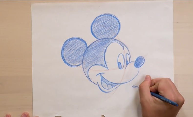 Disney Mickey Mouse tekenen