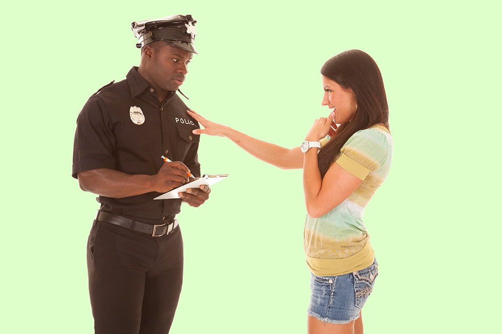 Politie agent flirten slechtste openingszinnen