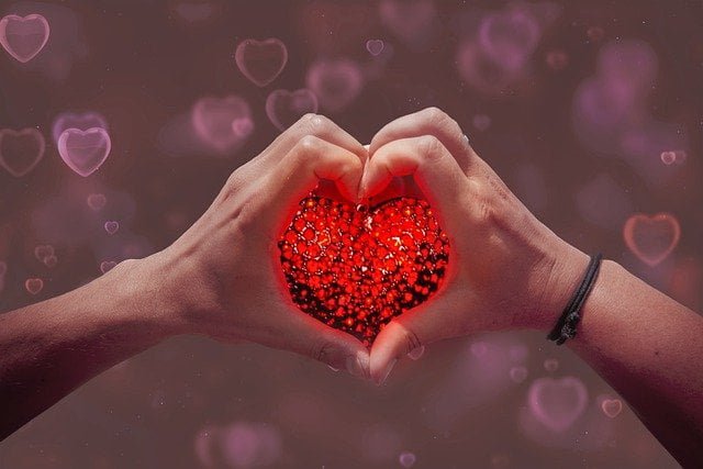 hart valentijnsdag romantiek