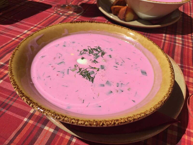 roze soep valentijnsdag recepten
