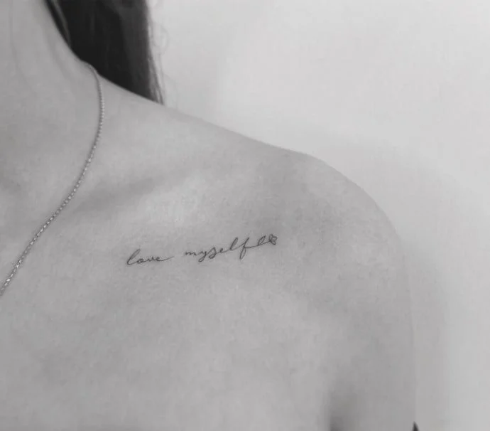 love myself tattoo