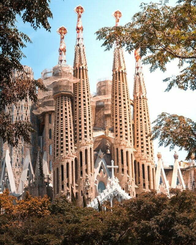 Barcelona citytrip hotspot sagrada familia
