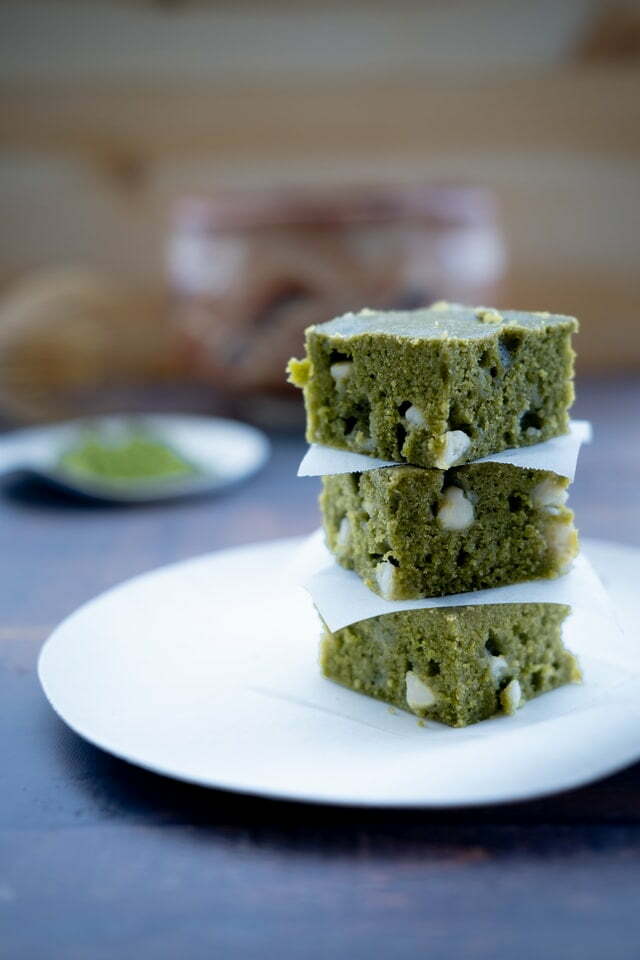 groene cake matcha