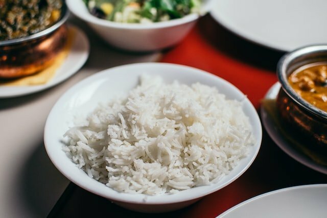 rijst schaaltje