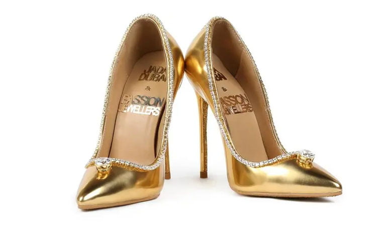 passion diamond schoenen goud