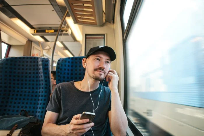 Man-oortjes-trein